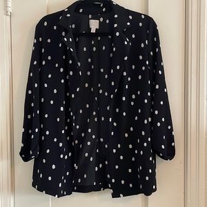 Polka Dot Blazer